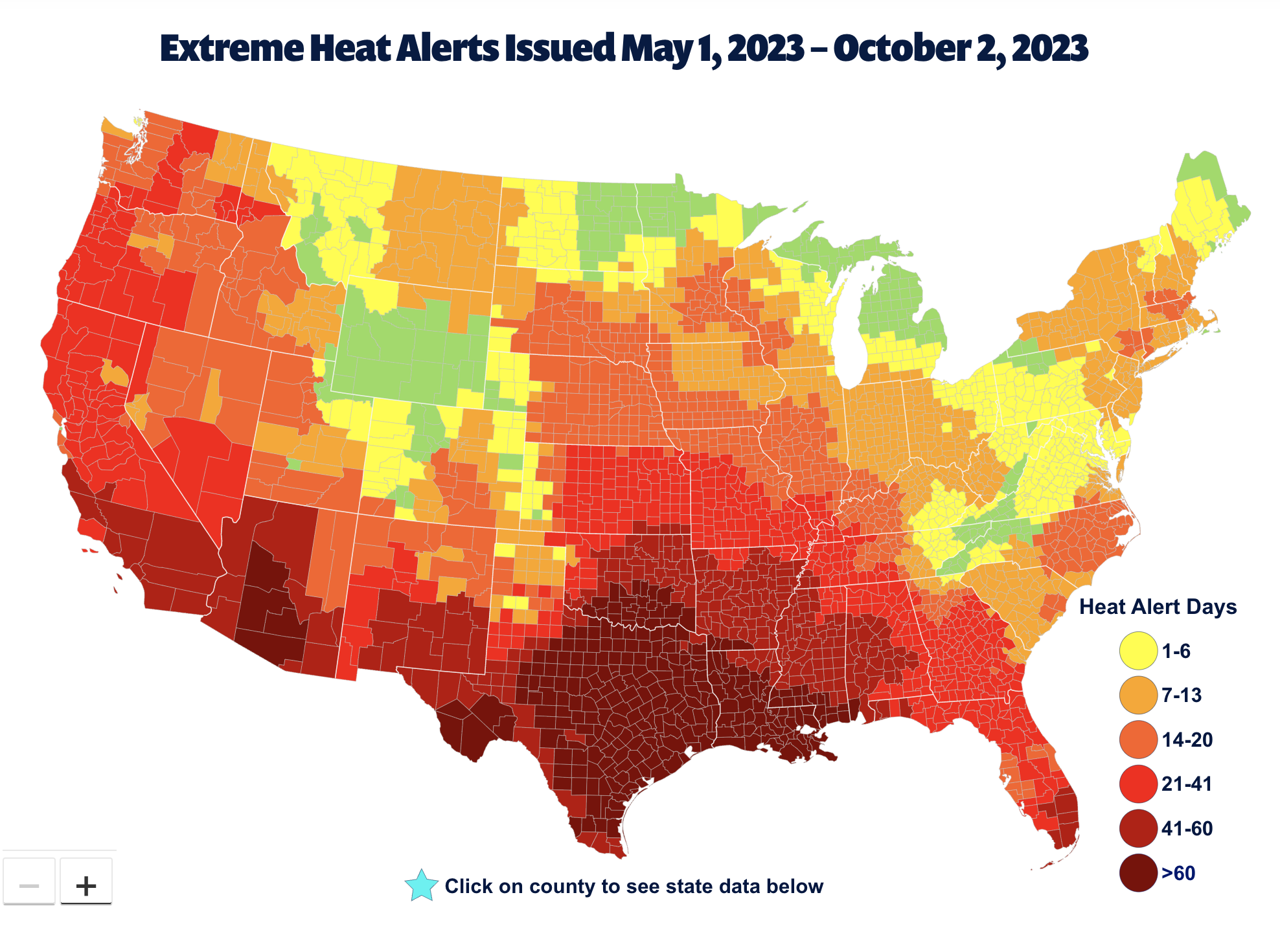 Mapping 5 Months Of Deadly Heat Public Citizen